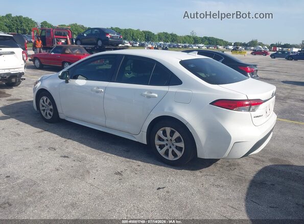 JTDEPMAE6MJ146079 2021 TOYOTA COROLLA Белый Задняя левая четверть