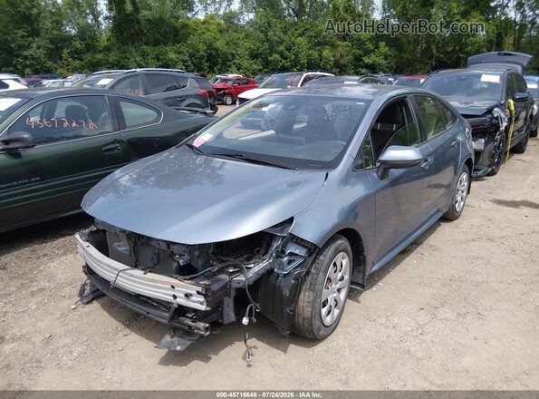 JTDEPMAE6MJ160628 2021 TOYOTA COROLLA Light Blue Front left