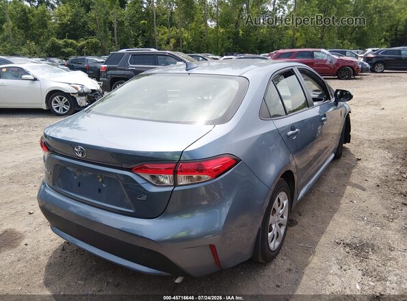 JTDEPMAE6MJ160628 2021 TOYOTA COROLLA Light Blue Rear right