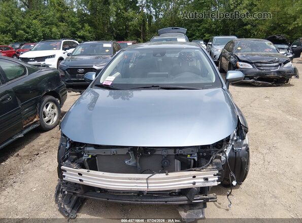 JTDEPMAE6MJ160628 2021 TOYOTA COROLLA Light Blue Rear interior view