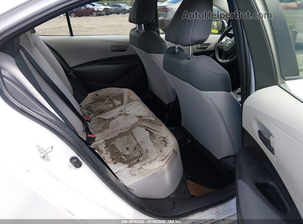 JTDEPMAE6N3021475 2022 TOYOTA COROLLA White VIN კოდის სტიკერის ხედი