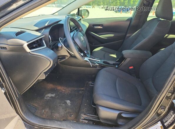 JTDEPMAE7MJ149038 2021 TOYOTA COROLLA Black წინა სალონის ხედი