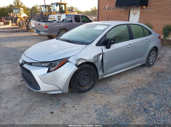 JTDEPMAE7N3002286 2022 TOYOTA COROLLA Silver წინა მარცხენა ხედი სამი მეოთხედიდან