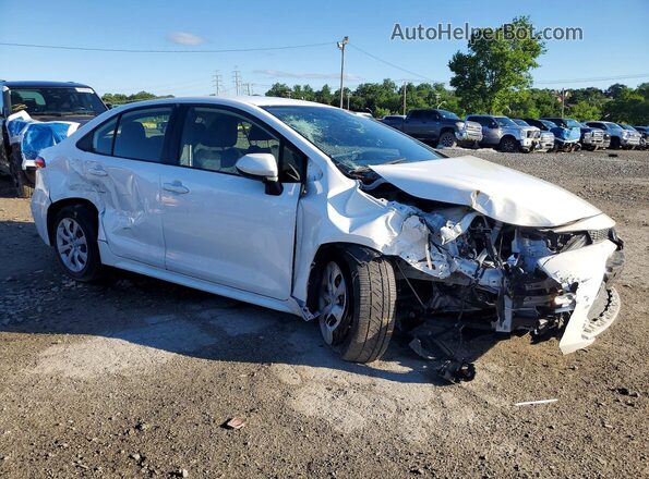 JTDEPMAE7N3014454 2022 TOYOTA COROLLA Белый Передняя правая четверть