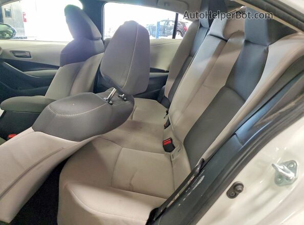 JTDEPMAE7NJ193235 2022 TOYOTA COROLLA White Հետևի նստատեղերի տեսք