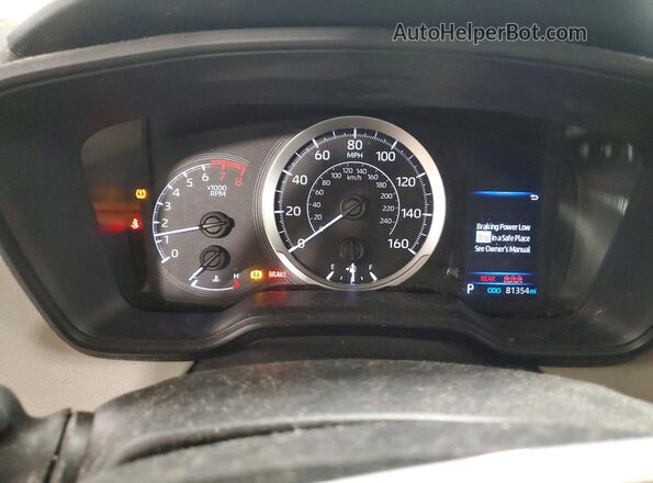 JTDEPMAE7NJ193235 2022 TOYOTA COROLLA White Սարքավորումների վահանակի տեսք