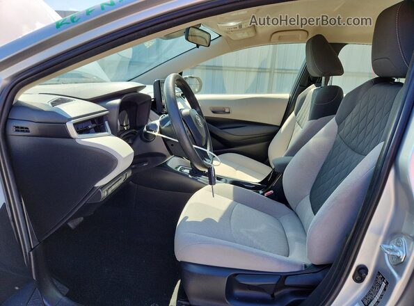 JTDEPMAE7NJ194921 2022 TOYOTA COROLLA Silver წინა სალონის ხედი