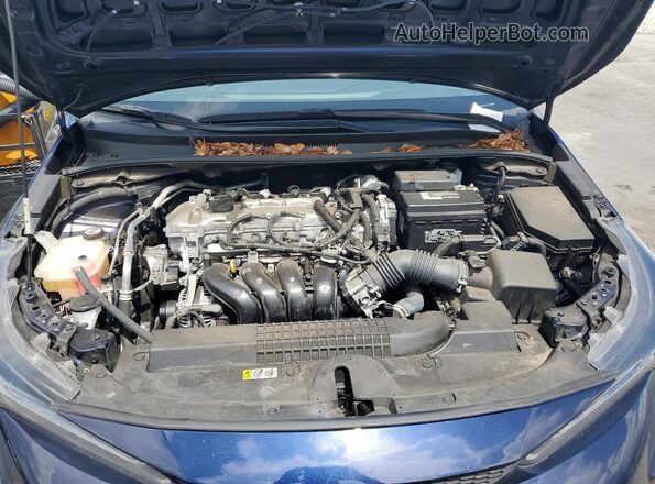 JTDEPMAE8MJ141613 2021 TOYOTA COROLLA Blue Widok wnętrza z tyłu