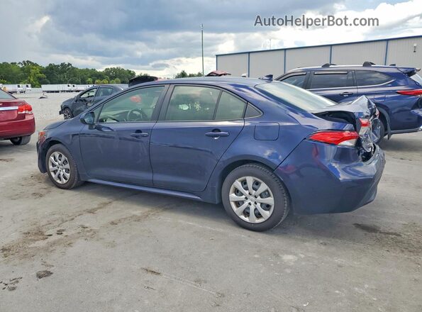 JTDEPMAE8MJ141613 2021 TOYOTA COROLLA Blue Tył lewy