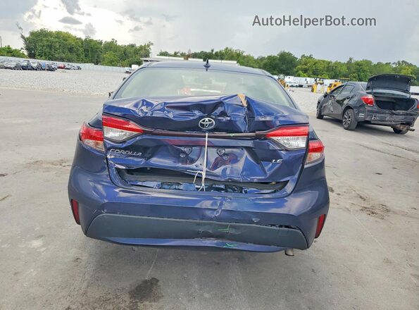 JTDEPMAE8MJ141613 2021 TOYOTA COROLLA Blue Widok z tyłu