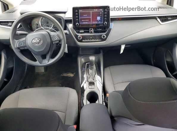 JTDEPMAE8MJ141613 2021 TOYOTA COROLLA Blue Widok deski rozdzielczej
