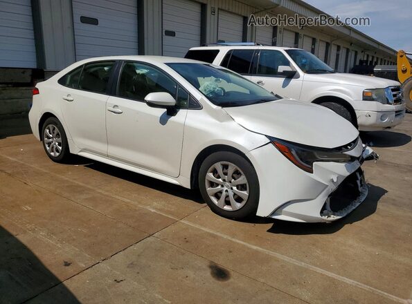 JTDEPMAE8MJ160078 2021 TOYOTA COROLLA White Delantero derecho