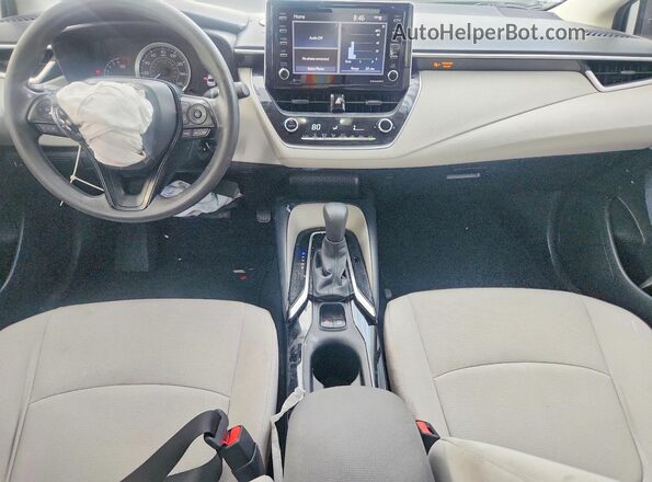 JTDEPMAE8MJ167998 2021 TOYOTA COROLLA White წინა პანელის ხედი