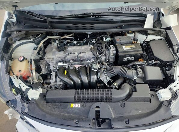 JTDEPMAE8MJ167998 2021 TOYOTA COROLLA White უკანა სალონის ხედი