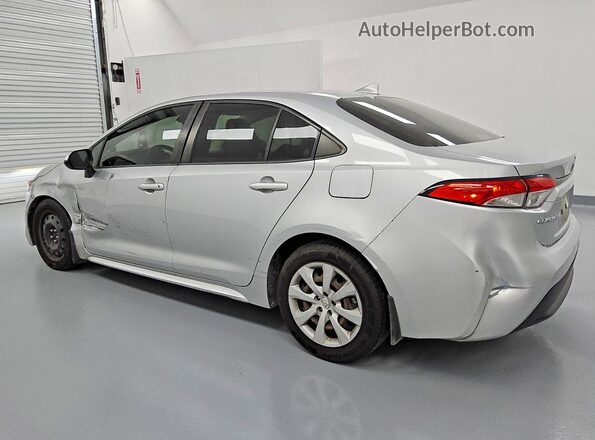 JTDEPMAE8MJ187183 2021 TOYOTA COROLLA Silver Tył lewy