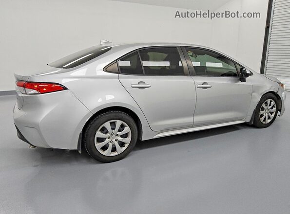JTDEPMAE8MJ187183 2021 TOYOTA COROLLA Silver Tył prawy