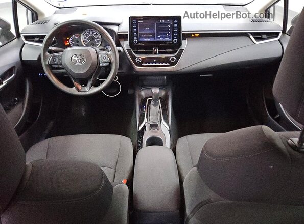 JTDEPMAE8MJ187183 2021 TOYOTA COROLLA Silver Widok deski rozdzielczej