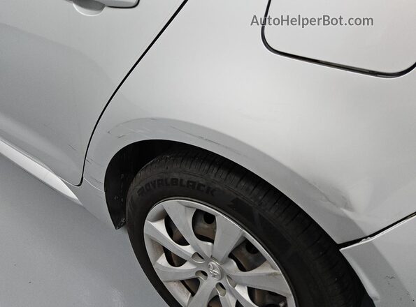 JTDEPMAE8MJ187183 2021 TOYOTA COROLLA Silver 