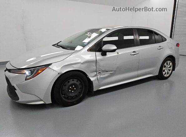 JTDEPMAE8MJ187183 2021 TOYOTA COROLLA Silver 