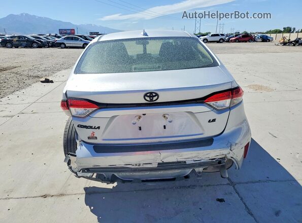 JTDEPMAE8N3027584 2022 TOYOTA COROLLA Silver Widok z tyłu