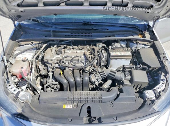 JTDEPMAE8N3027584 2022 TOYOTA COROLLA Silver Widok wnętrza z tyłu