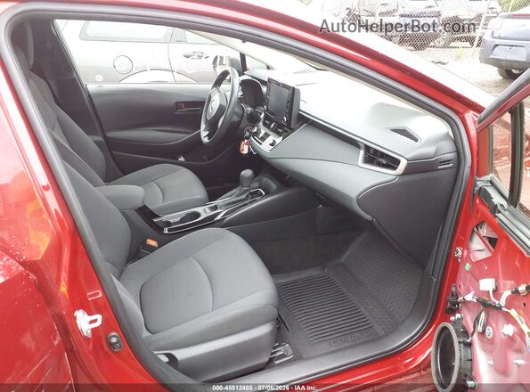 JTDEPMAE8NJ193650 2022 TOYOTA COROLLA Red Вид салону спереду