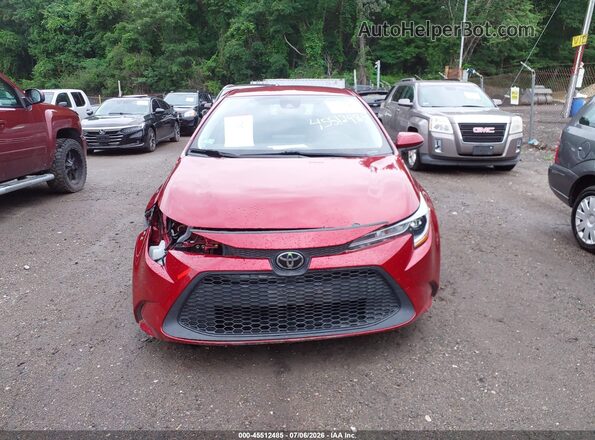 JTDEPMAE8NJ193650 2022 TOYOTA COROLLA Red Вид задньої частини салону