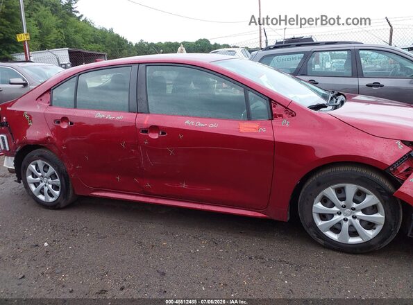 JTDEPMAE8NJ193650 2022 TOYOTA COROLLA Red Панорамний вид салону 360°