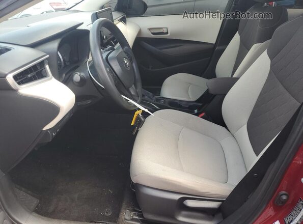 JTDEPMAE8NJ205229 2022 TOYOTA COROLLA Red Vista interior delantera