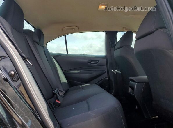 JTDEPMAE8NJ212505 2022 TOYOTA COROLLA Black Widok tylnych siedzeń