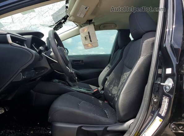 JTDEPMAE8NJ212505 2022 TOYOTA COROLLA Black Widok wnętrza z przodu