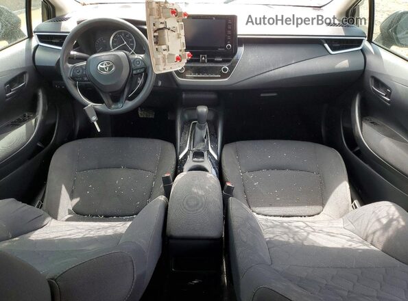 JTDEPMAE8NJ212505 2022 TOYOTA COROLLA Black Widok deski rozdzielczej