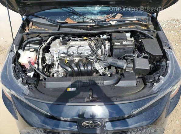 JTDEPMAE8NJ212505 2022 TOYOTA COROLLA Black Widok wnętrza z tyłu