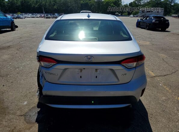 JTDEPMAE8NJ225769 2022 TOYOTA COROLLA Silver Вид ззаду