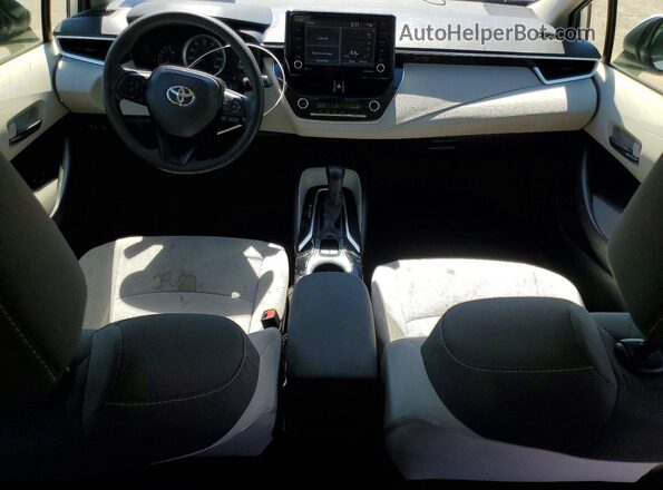 JTDEPMAE8NJ225769 2022 TOYOTA COROLLA Silver Вид панелі приладів
