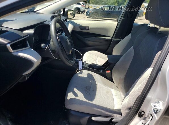 JTDEPMAE8NJ225769 2022 TOYOTA COROLLA Silver Вид салону спереду