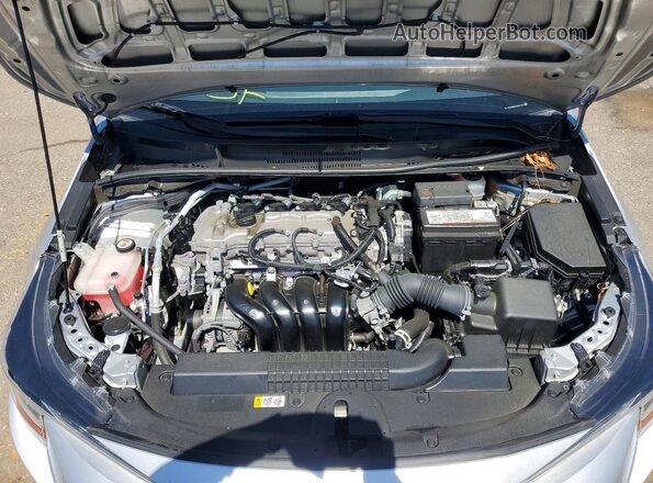 JTDEPMAE8NJ225769 2022 TOYOTA COROLLA Silver Вид задньої частини салону