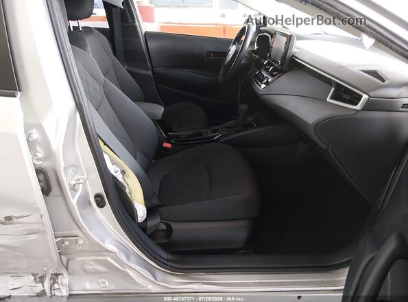 JTDEPMAE8NJ225965 2022 TOYOTA COROLLA Silver წინა სალონის ხედი