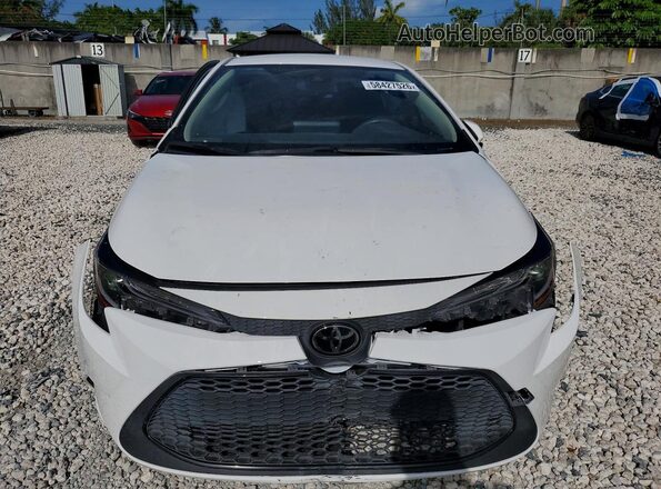 JTDEPMAE9N3002452 2022 TOYOTA COROLLA White Դիմացի տեսք