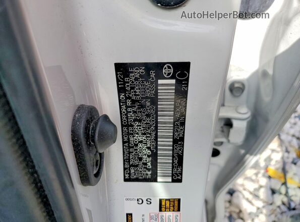 JTDEPMAE9N3002452 2022 TOYOTA COROLLA White Շարժիչի բաժամունքի տեսք