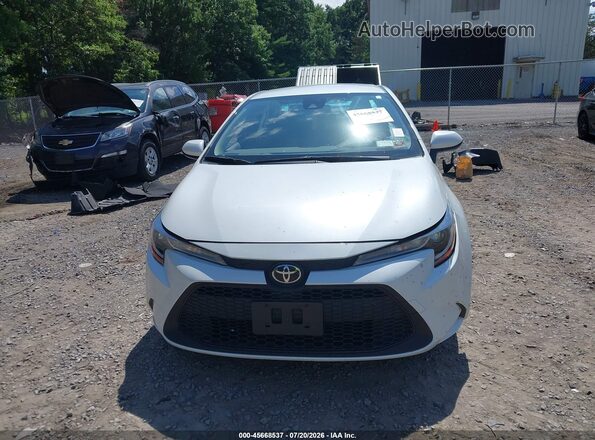 JTDEPMAE9N3016366 2022 TOYOTA COROLLA White Instrument cluster view