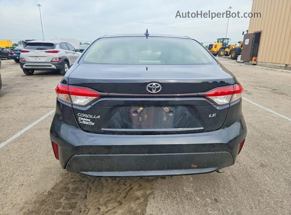 JTDEPMAE9NJ213954 2022 TOYOTA COROLLA Black Vista trasera