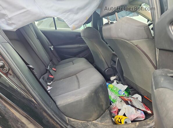 JTDEPMAE9NJ213954 2022 TOYOTA COROLLA Black Vista de los asientos traseros