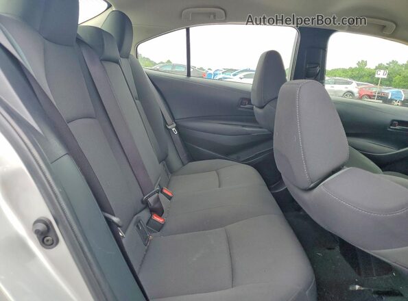 JTDEPMAE9NJ219916 2022 TOYOTA COROLLA Silver Vista de los asientos traseros