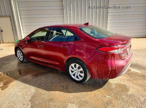 JTDEPMAE9NJ228891 2022 TOYOTA COROLLA Red Հետևի ձախ