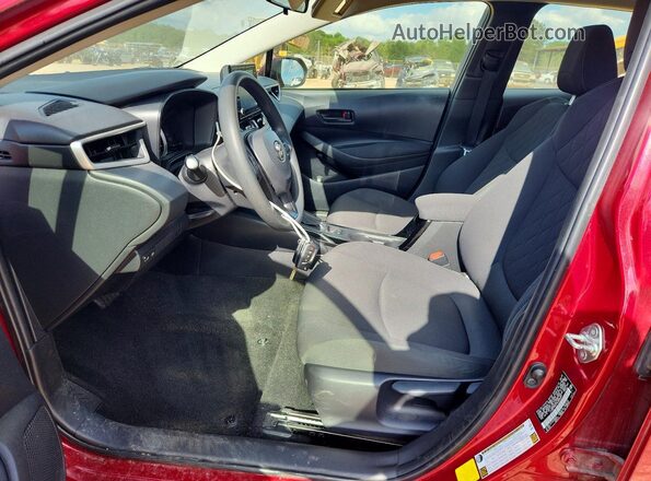 JTDEPMAE9NJ228891 2022 TOYOTA COROLLA Red Սալոնի դիմացի տեսք