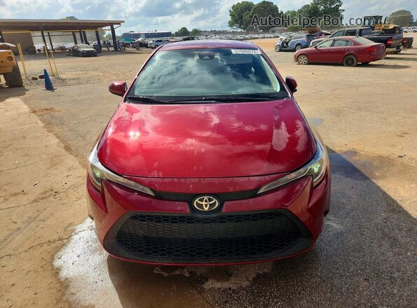 JTDEPMAE9NJ228891 2022 TOYOTA COROLLA Red Դիմացի տեսք