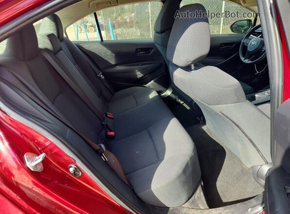 JTDEPMAE9NJ228891 2022 TOYOTA COROLLA Red Հետևի նստատեղերի տեսք