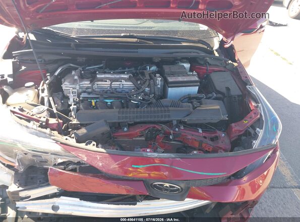 JTDEPMAE9NJ230060 2022 TOYOTA COROLLA Red Vista trasera