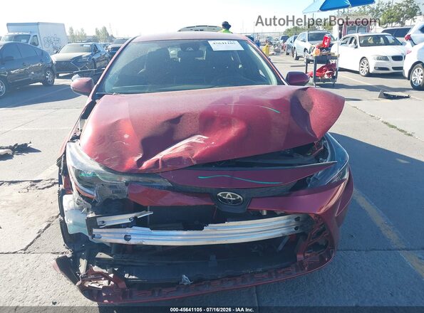JTDEPMAE9NJ230060 2022 TOYOTA COROLLA Red Vista interior trasera